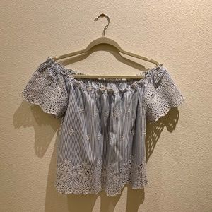 Hollister off-the-shoulder top